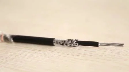 Cable eléctrico trenzado sólido flexible de aluminio y cobre con aislamiento de PVC para cableado doméstico